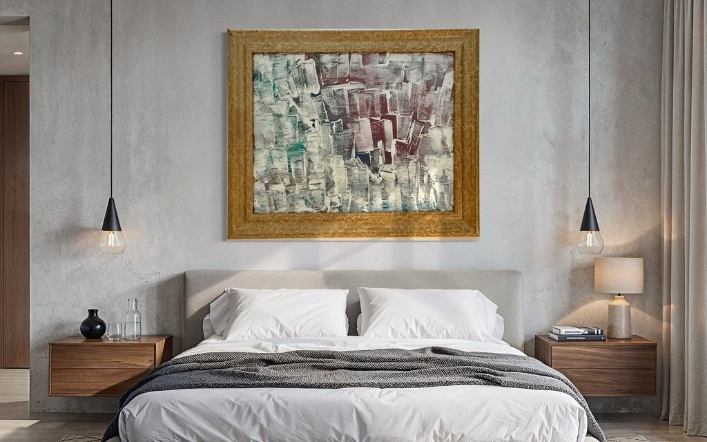 Whispers in Stone — A One-of-a-Kind Original Abstract Canvas