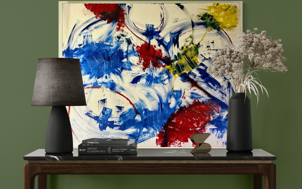 Kinetic Hymn | Original Large-Scale Abstract Painting | 48" x 60" Acrylic on Canvas