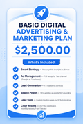 Basic Digital Advertising & Marketing Plan