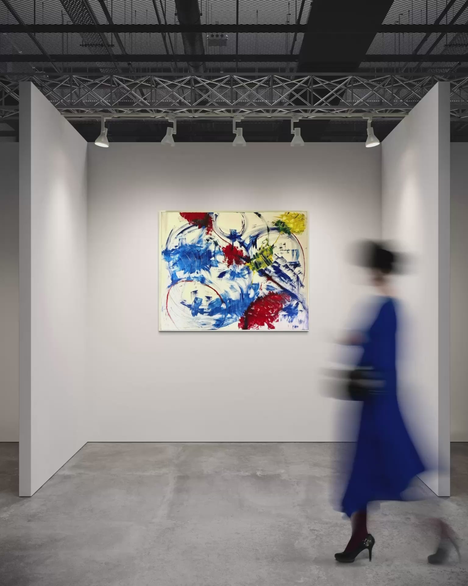 Kinetic Hymn | Original Large-Scale Abstract Painting | 48" x 60" Acrylic on Canvas